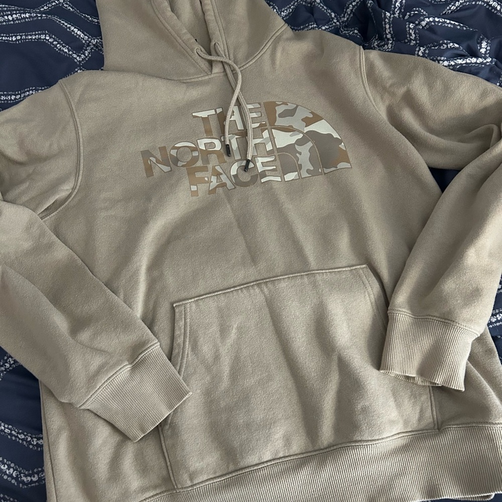 The North Face Men's Beige Hoodie